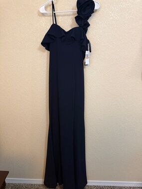 navy blue dressy dresses S Blue Dressy Maxi Dresses main image 0